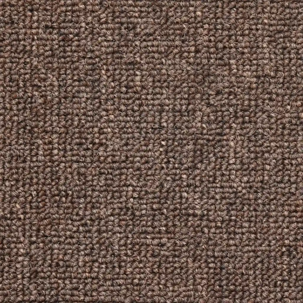 Tappetini per scale 30 pz 56x17x3 cm Marrone caffè Semicircolari