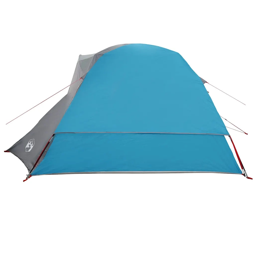 Tenda da Campeggio a Cabina per 4 Persone Blu Impermeabile 4009559