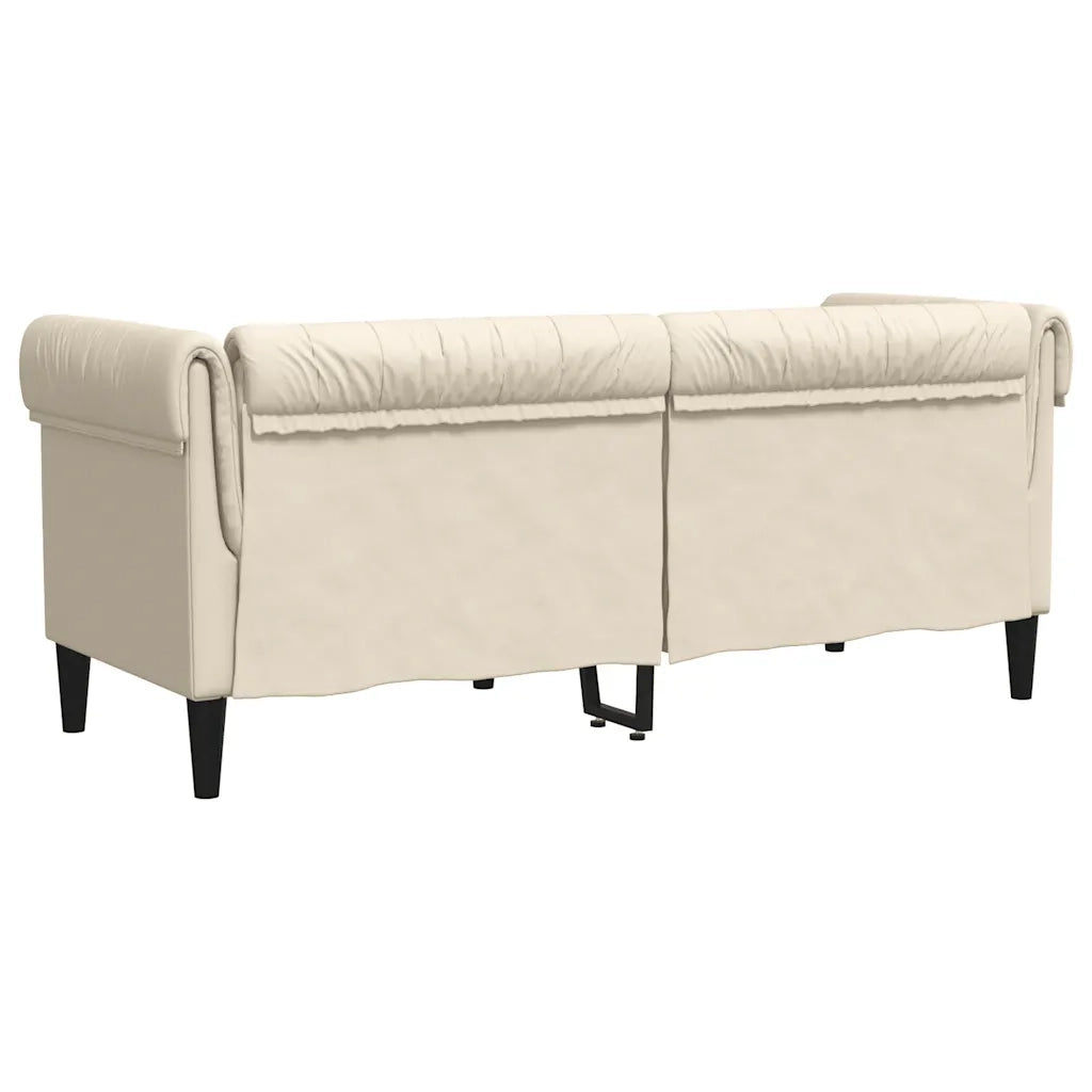 Divano Chesterfield a 2 Posti in Lino 372554