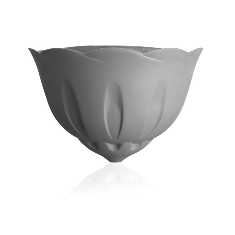 GERLA DA PARETE NATURA 29 X 15 X H20 CM IN PLASTICA COLORE GRIGIO