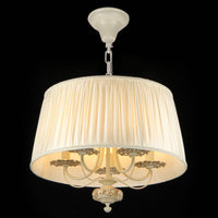 Lampada pendente Elegant in Metallo Olivia Avorio