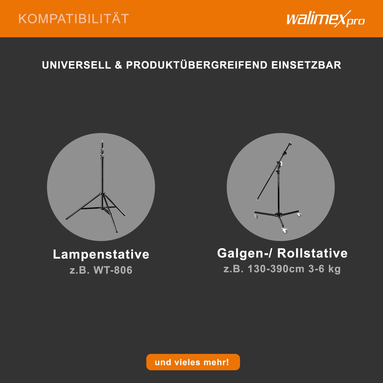 Walimex Peso per aste e stativi, 4,4 kg