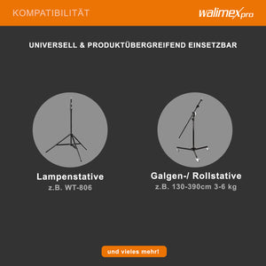 Walimex Peso per aste e stativi, 4,4 kg