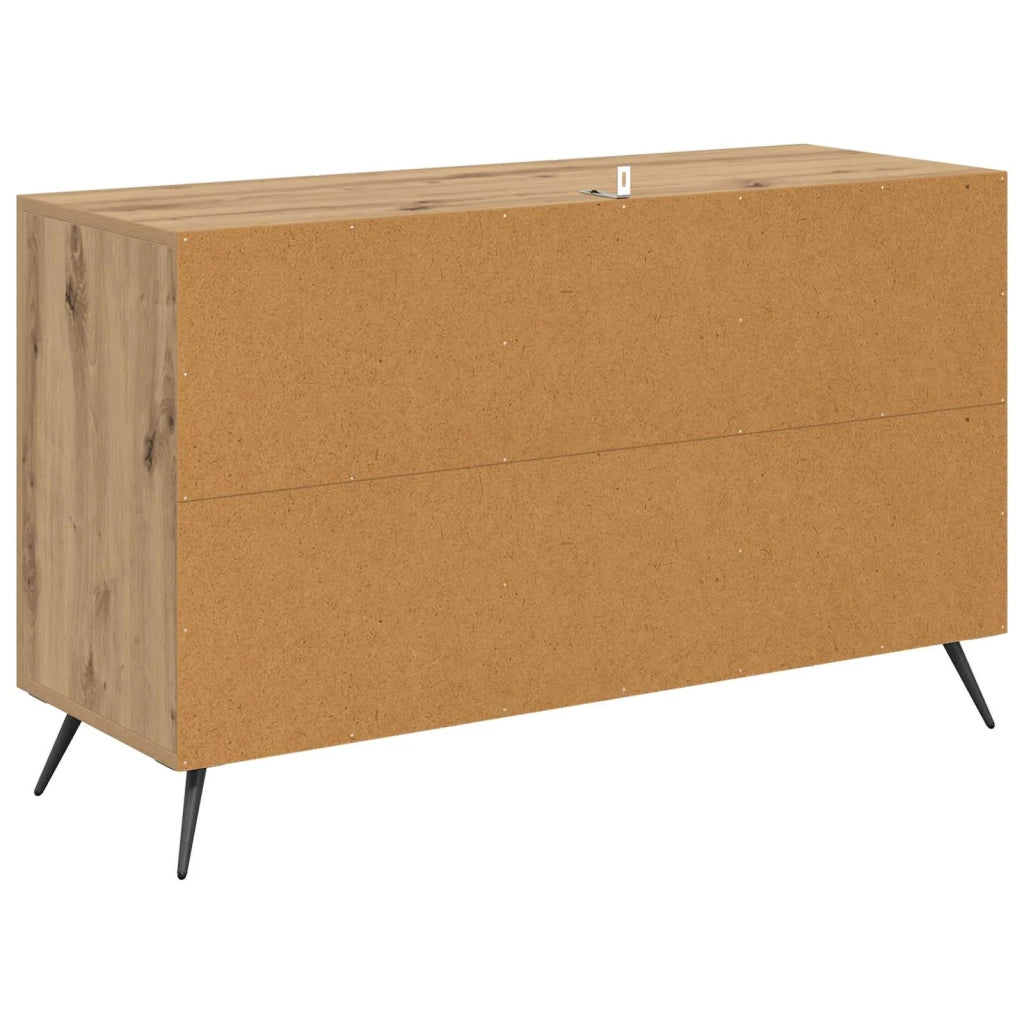 Credenza Rovere artigianale 100 x 36 x 60 cm Legno multistrato