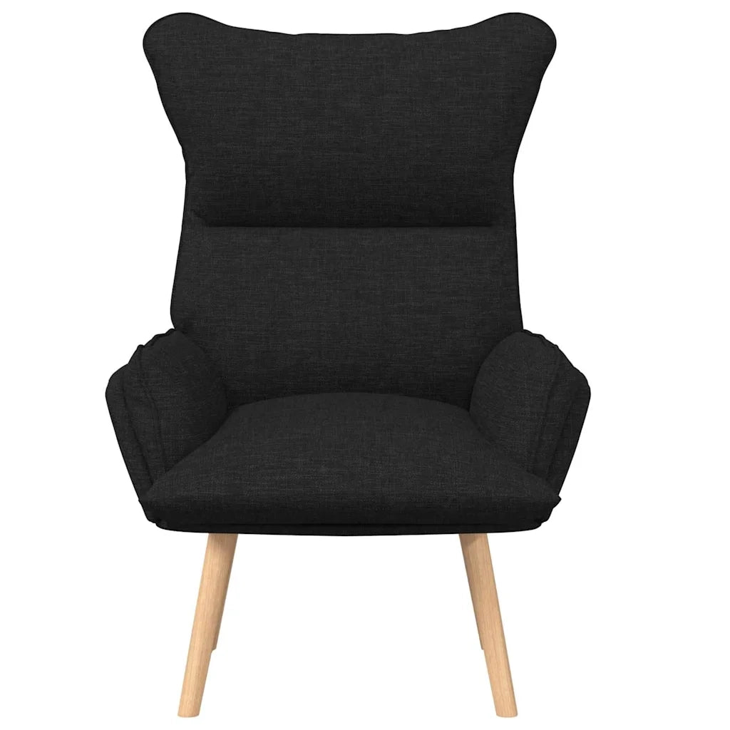poltrona Nero 69 x 74 x 93 cm Tessuto e compensato 42001867