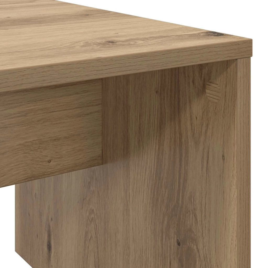 Tavolino da salotto Rovere artigianale 90 x 45 x 35 cm