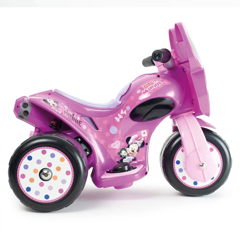 Triciclo Elettrico per Bambini 6V Samurai Disney Minnie Fino a 2–3 km/h Rosa