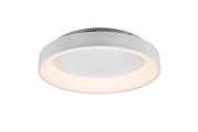 Plafoniera da Interno a Led in Metallo Bianco Opaco