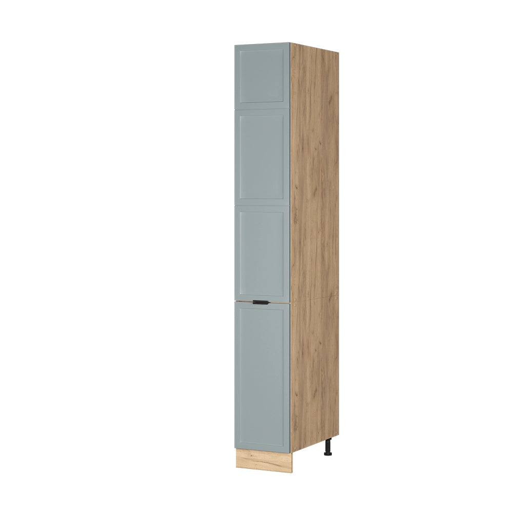 Armadio da farmacia Fame-Line Blu-grigio chiaro/Rovere dorato 30 cm Vicco