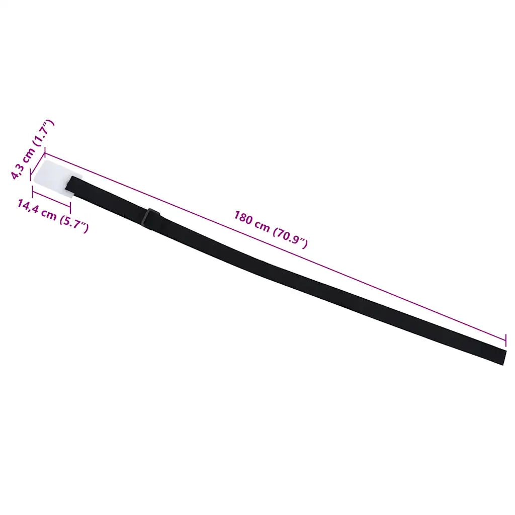 Cinghie di Fissaggio Universali per Coperture Piscina 8 pz 1,8m CFW2522565