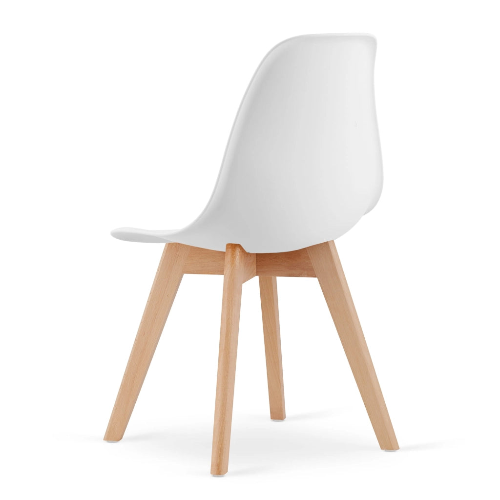 Sedia VALORA KITO - Design ergonomico senza tempo in bianco x 1