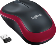 ORIGINAL Logitech Accessori per computer Rosso 910-002237 Maus Wireless mouse M185