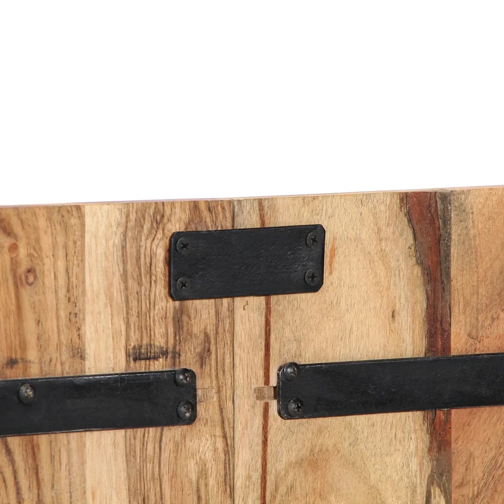 Testiera 160 cm in Legno Massello di Acacia 4017505