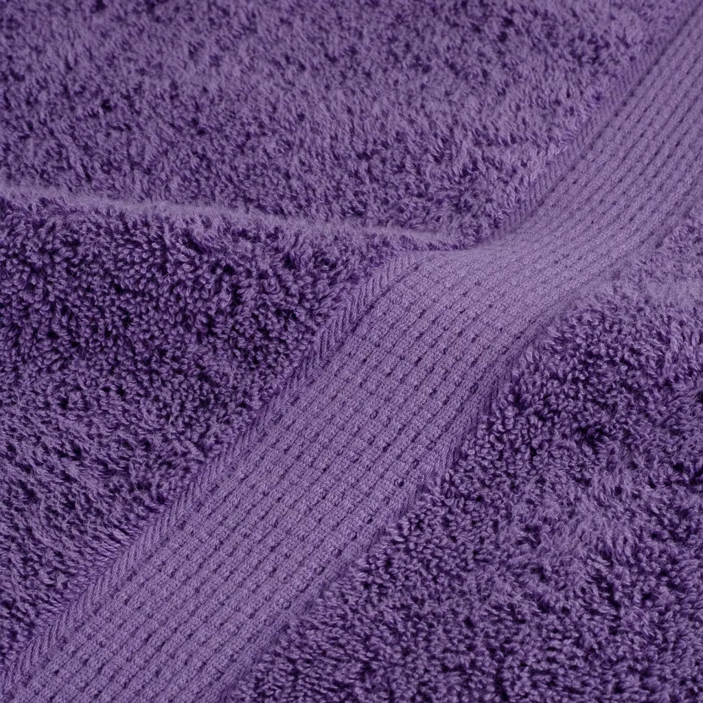 Asciugamani per Ospiti SOLUND 10 pz | Teli per bagno Viola 30x50cm 600 g/m2