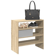 Scarpiere 2 pz Impilabili Rovere Sonoma 60x30x30,5 cm 858862