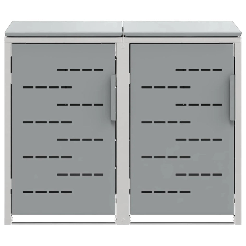 Stoccaggio contenitore a ruote Grigio 138 x 77,5 x 112,5 cm 3422243