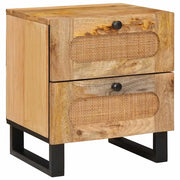 Armadio da Notte con cassetto Naturale 40 x 33 x 46 cm 4018042