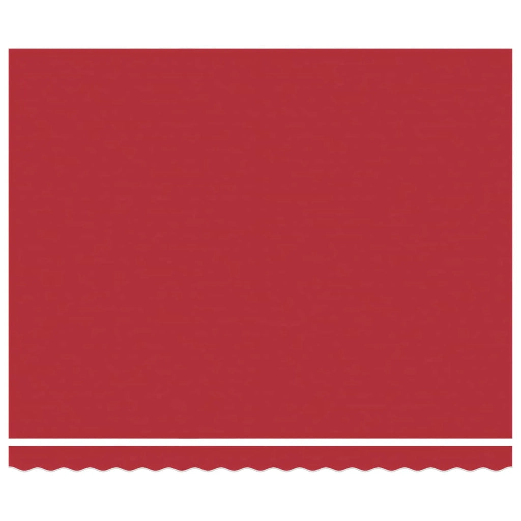 Tenda Retrattile Rosso 4 × 3 m Tela e Alluminio