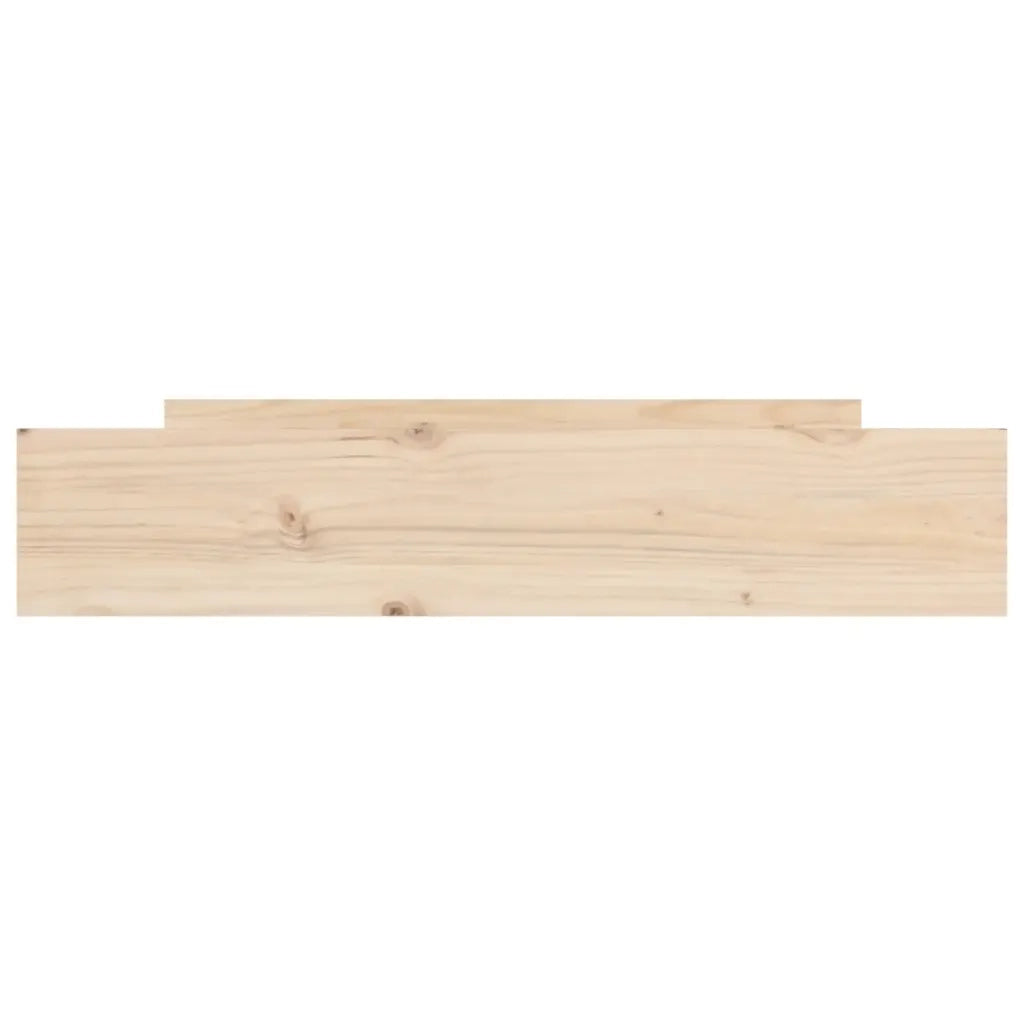 Cassettoni da Letto 2 pz in Legno Massello di Pino 814984