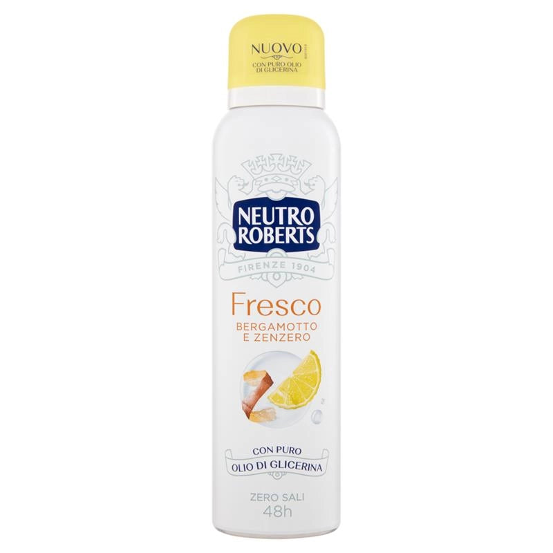 NEUTRO ROBERTS DEODORANTE SPRAY 150ML FRESCO GIALLO