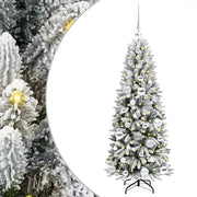 Albero di Natale | Decorazioni natalizie artificiale con 150 LED Bianco 120 cm
