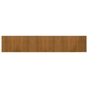 Tappeto del soggiorno | Tappeto Rettangolare Marrone 60x300 cm in Bamb¨´