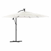 Ombrello | Parasolne Giardino con Palo in Acciaio Bianco 246x246x230 cm