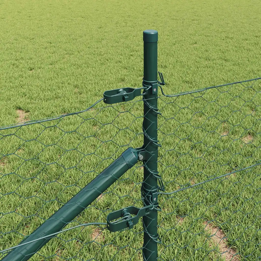 Palo della recinzione Verde 50 x 0,4 m (rete 36 mm)