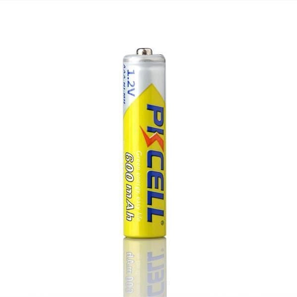 PKCELL NiMH Rechargeable Battery Batteria ricaricabile Mini Stilo AAA Nichel-Metallo Idruro (NiMH)