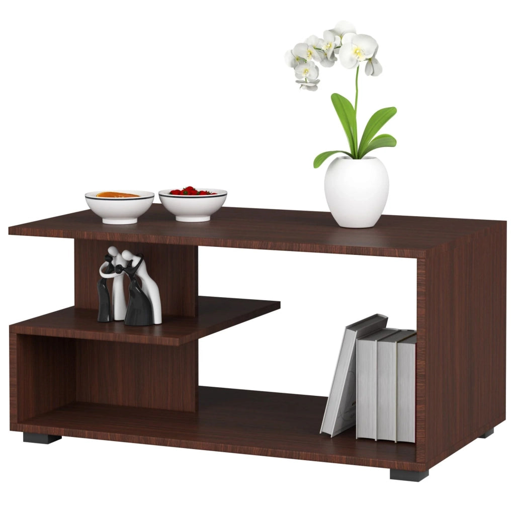 Tavolino da caffè AKORD PIN Wengé 90 cm 90x51x45 cm