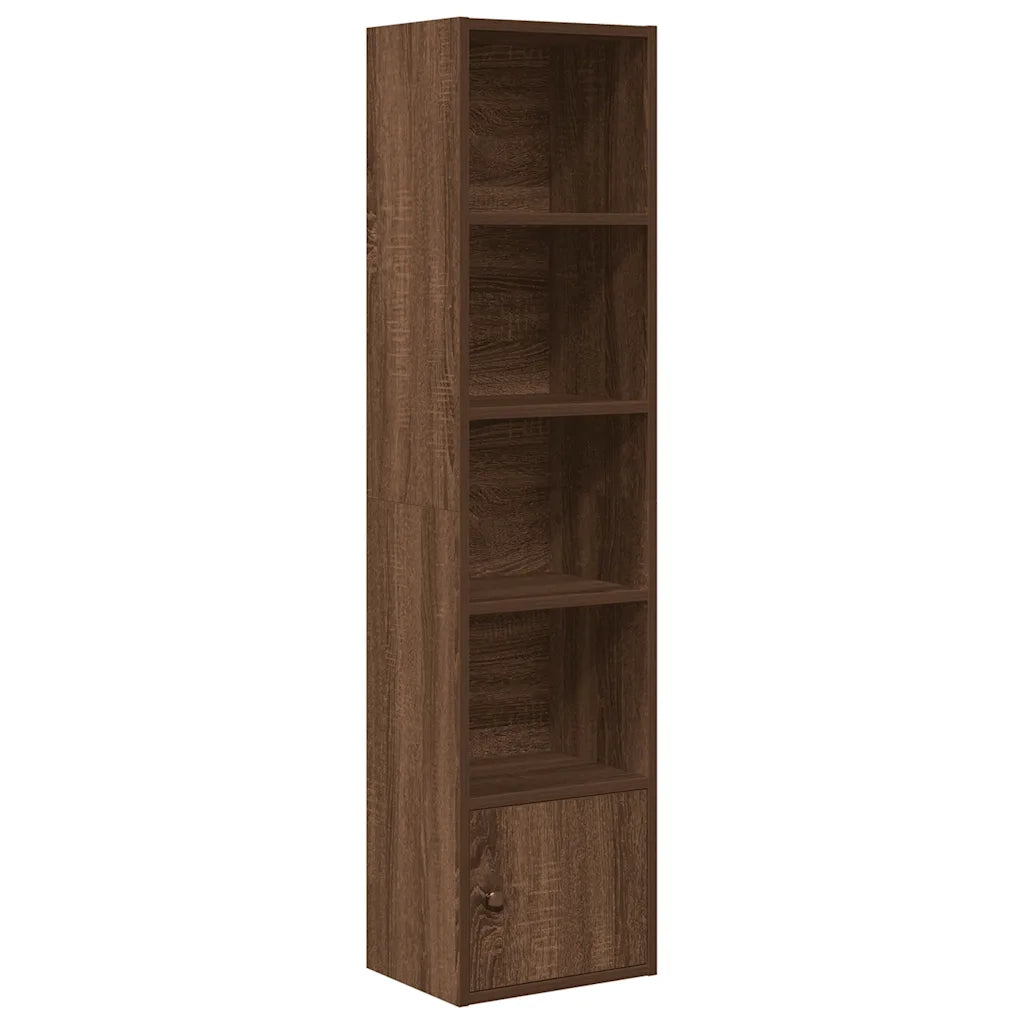 Libreria Rovere Sonoma 31x24x127 cm in Legno Multistrato 860352