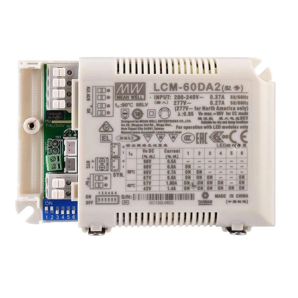 Trade Shop - Alimentatore Max 60 W Multicorrente Led Driver Dimmerabile Lampade Faretti Push -