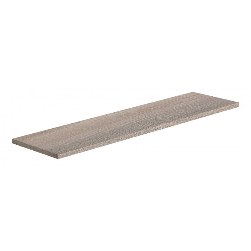 Mensola da Muro, Scaffale Legno, Mensola da Parete, Rovere Sagerau, 76x20x1,8 cm - Smart