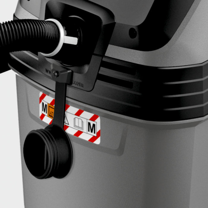 KARCHER Bidone aspiratutto Professionale NT 30/1 Ap Te M - Portata aria: 74 l/s - Aspirazione: 273 / 27.3 mbar / kPa - Capacità del contenitore: 30 l