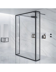 Parete doccia walk-in italiana LUCID 404 RIHO 100x30x200 cm
