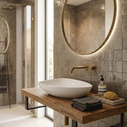 Lavabo appoggio 66x46.5 cm LA36 bianco