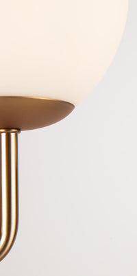 Lampada da parete Modern in Metallo Erich Ottone