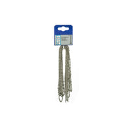 Catena a pallini pretagliata Ã˜ 3,6 mm. in ottone cromato 5 mt.