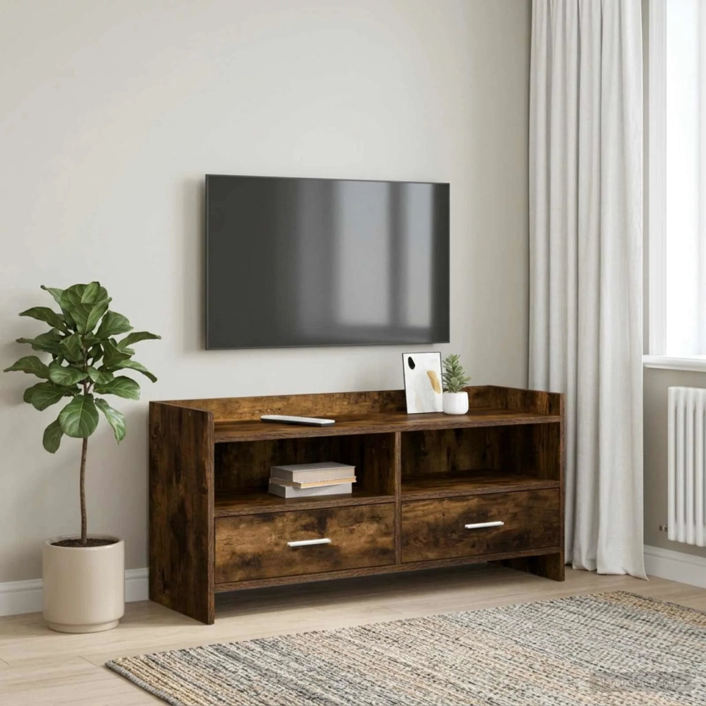 Mobile TV 100 x 33 x 47 cm Rovere Fumo Legno ingegnerizzato 8011159