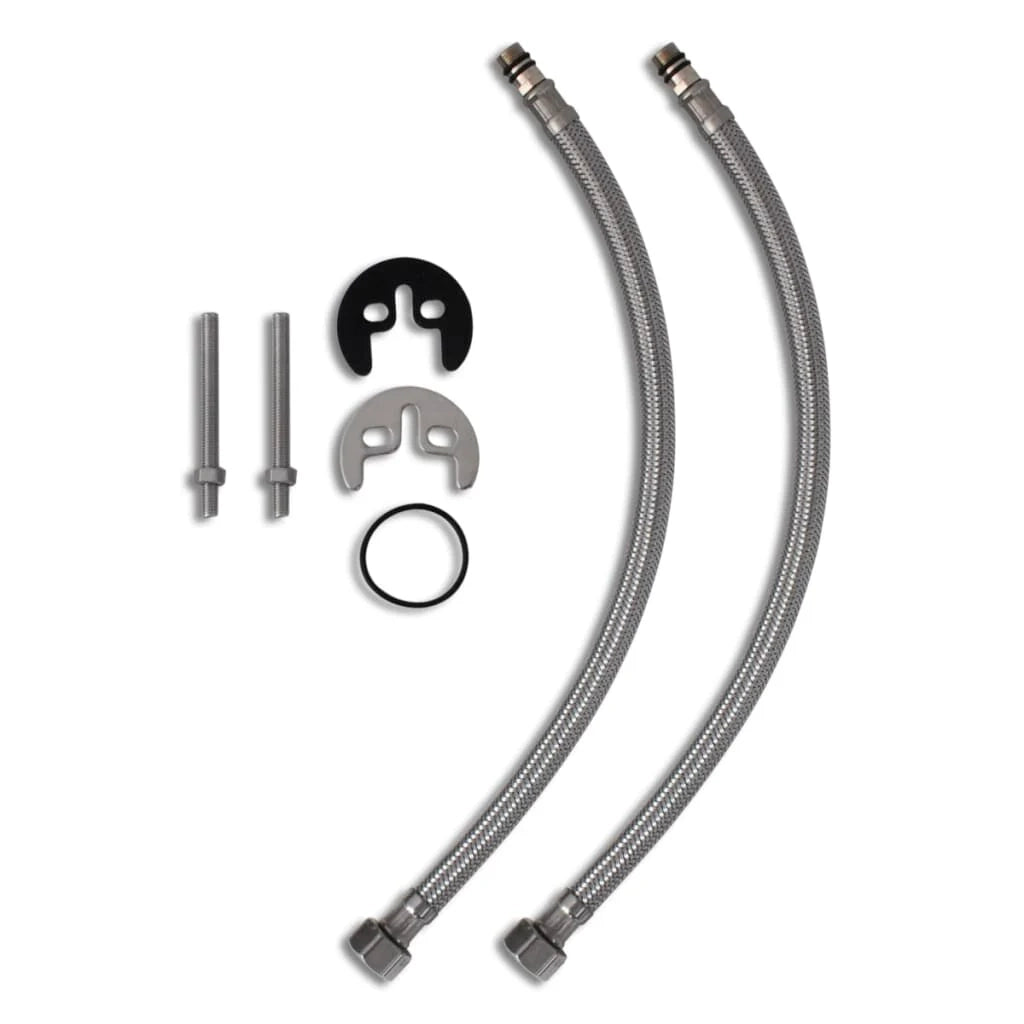 Rubinetto cromato per lavabo miscelatore per WC 02_0003513