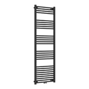 Radiatore scaldasalviette da bagno acciaio 160 x 60 cm nero 03_0010430
