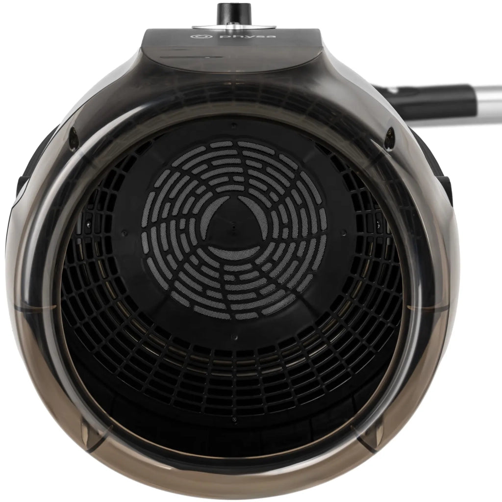 Casco asciugacapelli da parete con funzione ionica 1000 watt 70°C plastica nera e acciaio 14_0008555