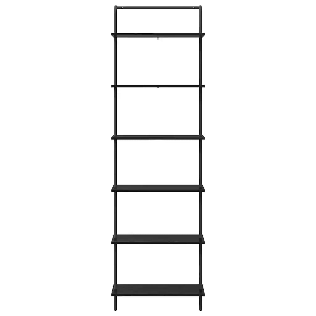 Libreria Rovere Nero 60 x 24 x 203 cm Legno multistrato