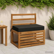 Cuscino per la seduta SOEST 100% Poliestere Nero 946883