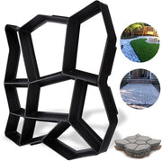 Pavimento per giardino in plastica unico pezzo – Adatto per giardino, ingresso e terrazza, resistente all'usura e alla corrosione