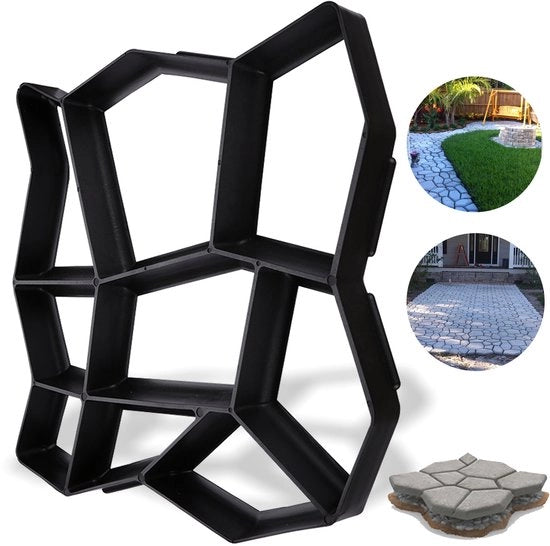 Pavimento per giardino in plastica unico pezzo – Adatto per giardino, ingresso e terrazza, resistente all'usura e alla corrosione
