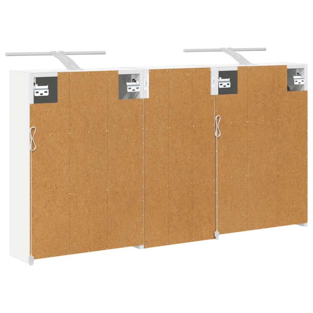 Set di Armadi da Bagno 3 pcs 116 x 16 x 62,5 cm