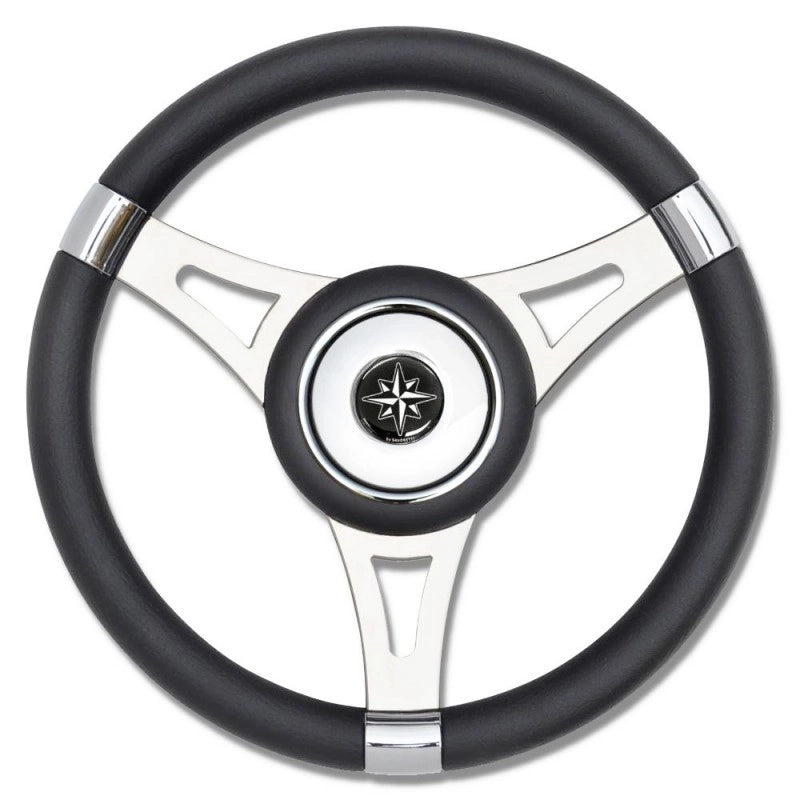 RUOTA TIMONE T29 NERO Ø MM.350