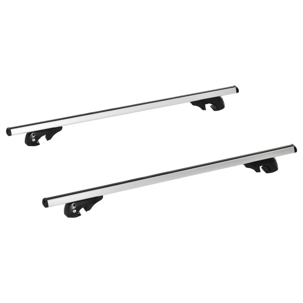 Portabagagli per Auto ¨C Zephmum ¨C 135 cm, Alluminio, Argento