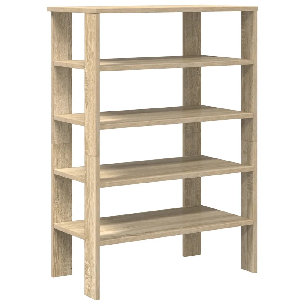 Scarpiera Rovere Sonoma 61x32x87,5 cm in Legno Multistrato 859853